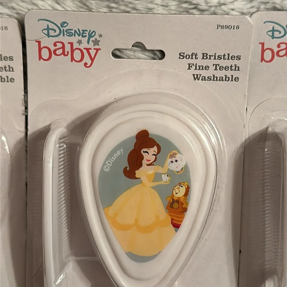 Disney Princess Baby Soft Brush w/ Comb Set Cinderella/Aurora
